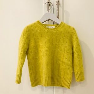 Crewcuts Cashmere Cable knit Sweater